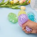 Colorful anti-stress relief squeeze toys with foam beads shown in multiple vibrant colors - Bubbled Dog (Random Color)