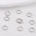 High-quality 14K silver-plated twisted open jump rings for DIY jewelry making and bracelets - 4mm / Jump Rings / White Gold