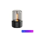 Umidificatore d'aroma da tavolo creativo DQ702 in elegante finitura nera opaca - DQ702 Nero (Luce Monocromatica)