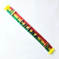 Satin fan scarf featuring Ghana flag colors and bold GHANA text for 2026 World Cup - 135cm / Ghana
