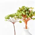 Hand-woven copper wire tree featuring natural green peridot crystal chips for DIY projects - 15CM / Peridot