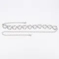 Elegant silver metal waist chain belt for women featuring decorative hollow ring links - Vintage Hollow Hammered Waist Chain (Silver)