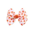 Pince à cheveux blanche avec motif festif de bonbons de maïs pour filles fête - - / Style Maïs Sucré (MC066)