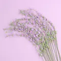 Exquisite handcrafted purple crochet flowers ideal for Valentine gifts and home decor - Snow Willow Branch / Purple