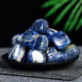 Polished natural blue sodalite tumbled stones for healing and home decoration purposes - Sodalite (2-3cm) / 100g Pack
