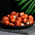 Natural polished red jasper tumbled stones for crystal healing and home decoration - Red Jasper (2-3cm) / 100g Pack