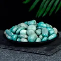Polished natural Amazonite tumbled stones for crystal healing and home decoration - Amazonite (1-2cm) / 100g Pack