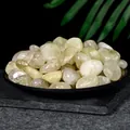Natural polished light yellow citrine crystal tumbled stones for home decor and healing - Citrine (1-2cm) / 100g Pack