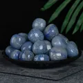 Natural polished blue quartz tumbled stones used for healing and home decoration. - Blue Aventurine (2-3cm) / 100g Pack