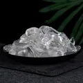 Natural clear quartz tumbled stones for healing and home decoration - White Crystal Freeform (2-3cm) / 100g Pack