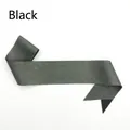 Fascia nera glitterata vuota per feste e cerimonie di premiazione su sfondo bianco - 9.5x160cm / Nero