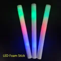 Premium multi-color LED foam glow sticks for concerts and parties flashing lights - Foam Glow Stick