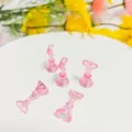 Aurora pink magnetic nail art display holders in elegant chess piece design for SKUs - Aurora Pink Oval Head
