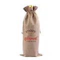 Hochwertiger Jute-Weinbeutel mit Glückwunsch zum Ruhestand Design für festliche Anlässe - Ruhestand 3 Stil (052805)