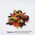 Artificial dried fruit mix model with PVC raisins and goji berries - Mixed Simulation Raisins (500g)