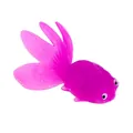 Rosaroter weicher Gummigoldfisch als Scherzartikel-Variante für Kinder zum Baden - TPR Riesengoldfisch - Rosarot