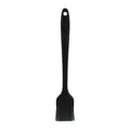 Heat resistant black one-piece silicone basting brush for baking and oiling pans. - Oil Brush / Black