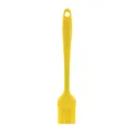 Vibrant yellow heat-resistant silicone basting oil brush for kitchen baking and BBQ - Oil Brush / Yellow