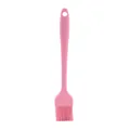 Heat-resistant pink silicone pastry brush with integrated handle for home baking tools - Oil Brush / Pink