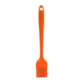 Small orange heat resistant one-piece silicone pastry brush for baking and oiling - Oil Brush / Orange