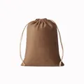 Soft brown velvet drawstring jewelry pouch for elegant storage and gift packaging - 10*14cm / Drawstring Bag / Brown