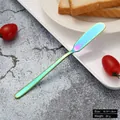 Regenbogen Butterstreicher aus 304 Edelstahl mit langem Griff, 16,5 cm Länge - 304 Edelstahl Regenbogen