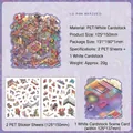Creative 3D miniature scene sticker set Lu Pan Arrived theme with PET sheets and card - Arrival of Lu Pan