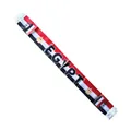 Egypt national flag theme fan scarf in glossy satin fabric with white tassels 135x14cm - 135cm / Egypt