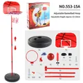 Canasta de baloncesto ajustable de 1,5m para niños con tablero y kit de accesorios - Canasta de Baloncesto Ajustable de 1,5 m (Con 1 Balón)