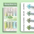 Set di 4 evidenziatori glitterati in colori brillanti per journaling e pittura. - Punta a scalpello / Smoothie ai Fagioli Mungo