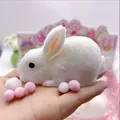 Adorable white rabbit squishy stress relief toy featuring soft slow rebound texture - Ultra Soft Thickened High Quality / Plush Little White Rabbit
