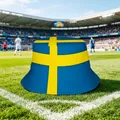 Swedish flag bucket hat in cotton for football fans support - Sweden / One Size Fits All (56-60)