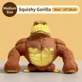Medium sized brown gorilla decompression toy for stress relief and creative funny play - 500 g / Medium Gorilla
