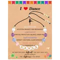 Dettaglio del braccialetto danza in pietra naturale con perle di ametista e acquamarina - Danza