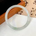 Elegant light green chalcedony jade-like bracelet for women in new Chinese style - Style 24