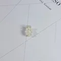 Elegant mini pearl hair claw clip featuring a white floral cluster design for women - Artificial Pearl Flower Cluster Style(25#) / Approx 2.5cm