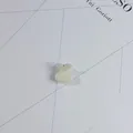 Elegant white pearl bunny hair claw clip in a minimalist Korean style for women - Mini Rabbit Shape(33#) / Approx 2.5cm