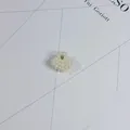 Elegant heart-shaped hair claw clip featuring small white pearls for women's hair styling - Heart Artificial Pearl Style(36#) / Approx 2.5cm