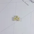 Small elegant pearl hair claw clip for women's elegant daily updo styling accessory - Mini Cross X Style(42#) / Approx 2.5cm