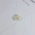Elegant minimalist crown-shaped hair claw clip decorated with white pearls for women - Mini Crown Style(27#) / Approx 2.5cm