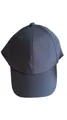 Schlichte marineblaue Canvas-Baseballkappe mit kurzem Schirm für den Sonnenschutz. - Dunkelblau / Verstellbar
