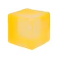 Translucent orange gradient cube squishy toy for effective stress relief and play - Yellow Solid Color Cube 5.5cm / OPP Bag