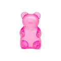 Pink translucent gummy bear squishy stress relief toy, perfect for kids and adults - Pink Bear Squishy / OPP Bag