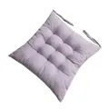 Verdikte zachte effen kleur stoelkussen in lichtpaars voor thuis en op kantoor comfort - 40cm X 40cm / Grijze Roze