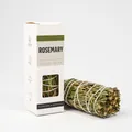 Natural dried rosemary smudge stick with white packaging for cleansing and purifying - Rosemary [English Version] - 1 Stick