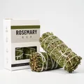 Natural dried rosemary smudge stick bundles for air cleansing and home purification - Rosemary [Chinese Version] - 2 Sticks