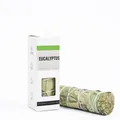 Natural dried eucalyptus smudge stick with white packaging for home purification - Eucalyptus [English Version] - 1 Stick