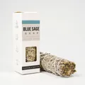 Natural Blue Sage smudge stick for cleansing and purifying in white packaging box - Blue Sage [Chinese Version] - 1 Stick