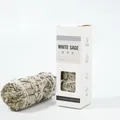 Premium California white sage smudge stick bundle in eco-friendly minimalist box - White Sage [Chinese Version] - 1 Stick