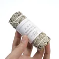 Natural organic California white sage smudge stick bundle for space cleansing and purification - White Sage 4-Inch 30-35g - Chinese Label